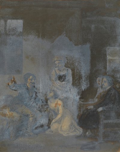 [En från] Illustrationer till Shakespeare av Robert Smirke