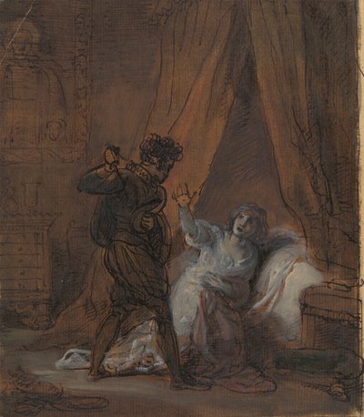 [En från] Illustrationer till Shakespeare av Robert Smirke