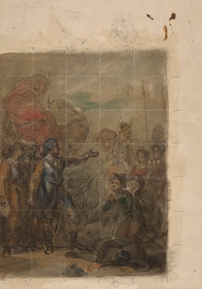 Scen från Don Quijote av Robert Smirke