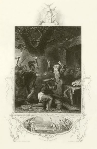 Druidernas massaker av Robert Smirke