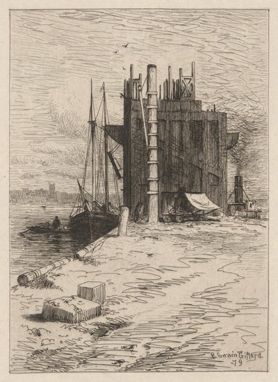 Kolfickor på New Bedford av Robert Swain Gifford