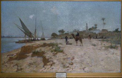 Byn vid Nilen av Robert Talbot Kelly