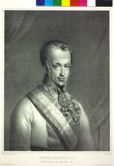 Kejsare av Österrike Ferdinand I av Robert Theer