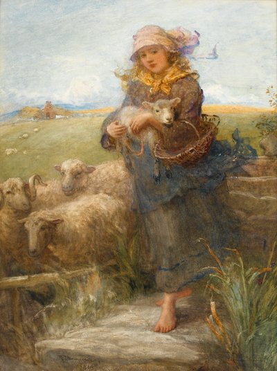 Herdinnan (wc på papper) av Robert Thorne Waite