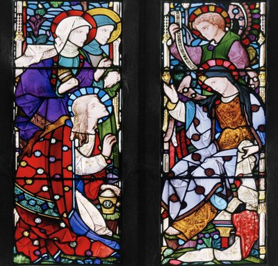 Bibelns kvinna, ca 1866 (målat glas) av Robert Turnill Bayne