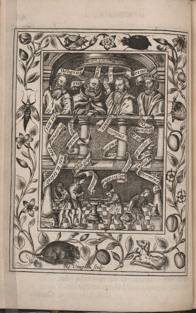 British Chemical Theatre, 1652 av Robert Vaughan