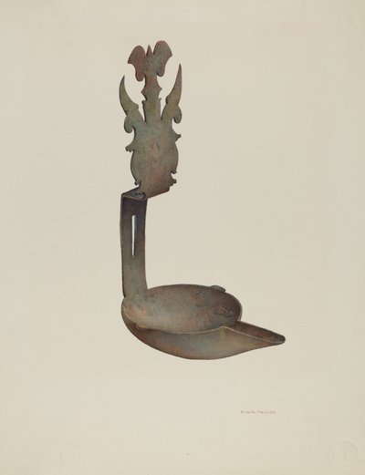 Fettlampa av Robert W.R. Taylor