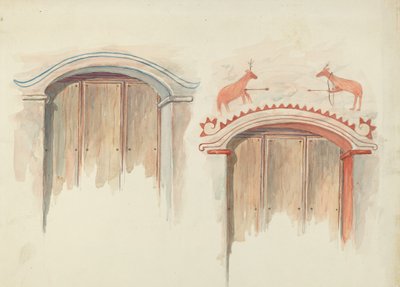 Restaureringsritning av Robert W.R. Taylor