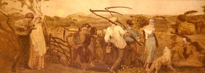 Harvest Moon, ca 1883 (handfärgad etsning på papper) av Robert Walker Macbeth