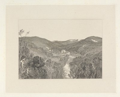 Buckfastleigh Abbey, Devonshire av Robert Wallis