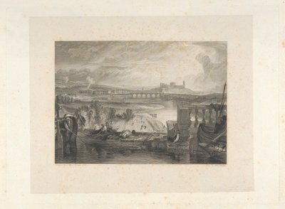 Lancaster från akveduktbron av Robert Wallis