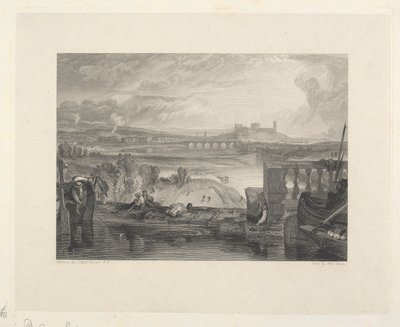 Lancaster från akveduktbron av Robert Wallis
