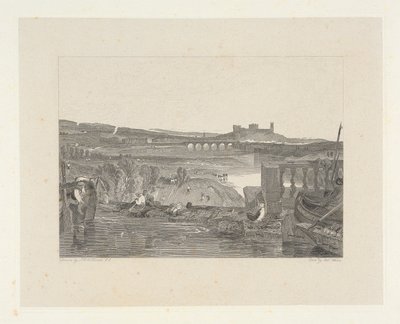 Lancaster från akveduktbron av Robert Wallis