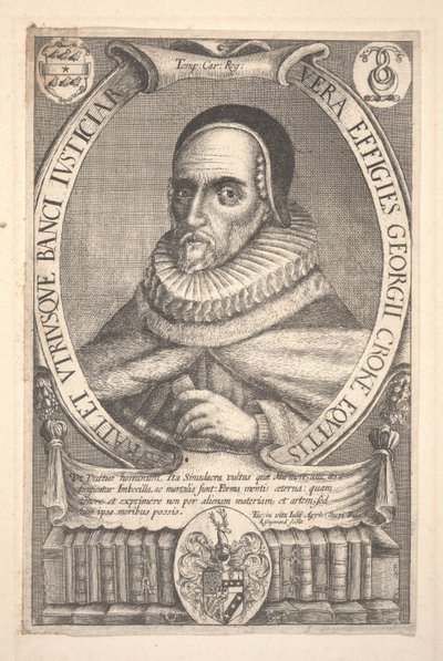 Sir George Croke (etsning) av Robert White