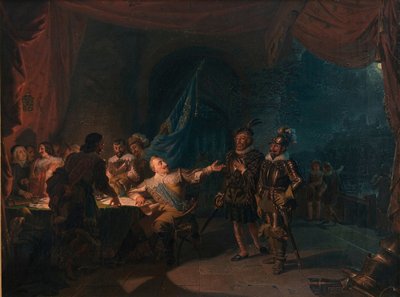 Gustav II Adolf av Sverige i Würzburg av Robert Wilhelm Ekman