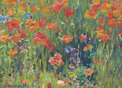 Vallmo. 1888 av Robert William Vonnoh