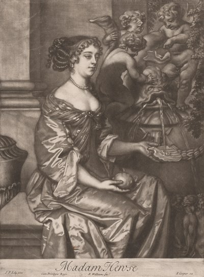 Madam Hewse (Margaret Hughes) av Robert Williams