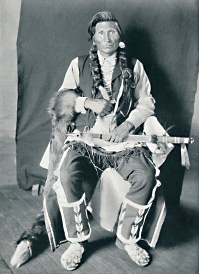 En sahaptinindian, 1912 av Robert Wilson Shufeldt