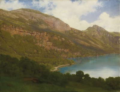 Utsikt från Rigi med utsikt över Luzernsjön, 1857 av Robert Zund
