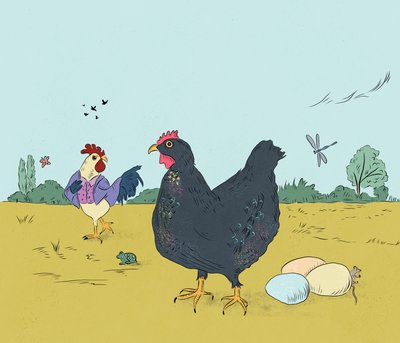 Higgledy Piggledy, 2020 (digital) av Roberta Murray