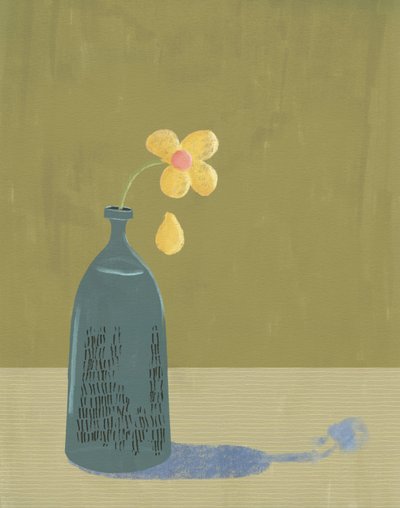 Wilted Daisy, 2021 (digital) av Roberta Murray