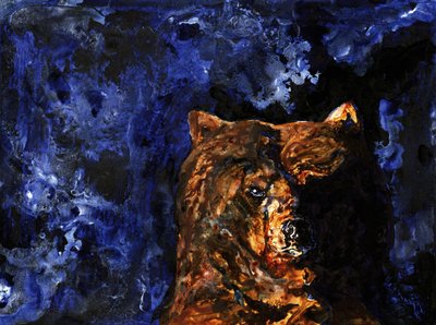 Grizzlyns intensiva blick av RodMacIver