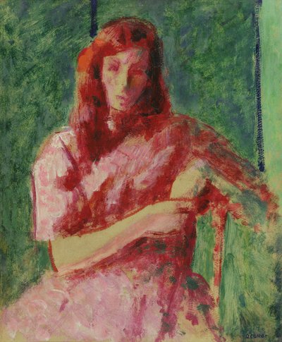 A Sad Young Girl (The Red Lady) av Roderic OConor