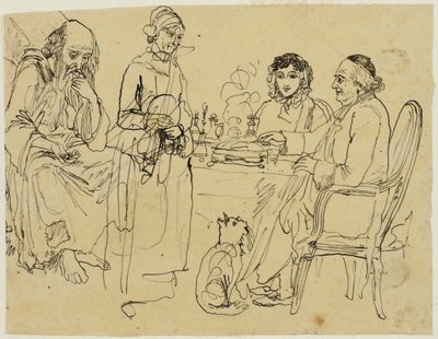 Allmosor till de fattiga av Rodolphe Bresdin