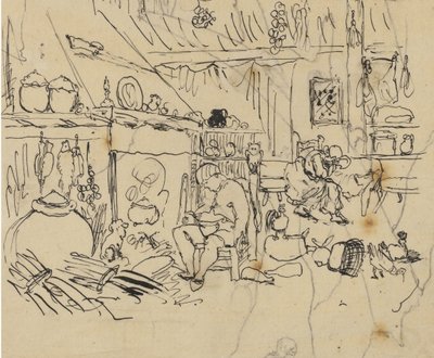 Misär hemma av Rodolphe Bresdin