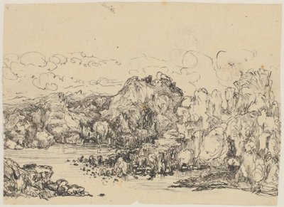 Stenar vid havet av Rodolphe Bresdin