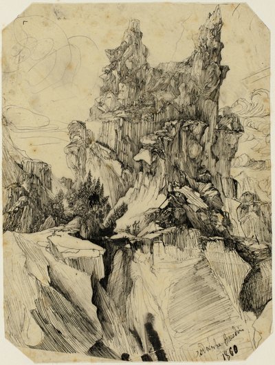 Sprickan av Rodolphe Bresdin