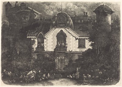 Det hemsökta huset av Rodolphe Bresdin