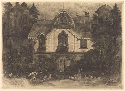 Det hemsökta huset av Rodolphe Bresdin