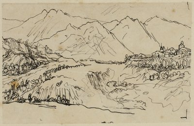 By i bergen av Rodolphe Bresdin