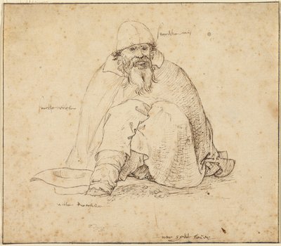 Sittande man av Roelandt Savery