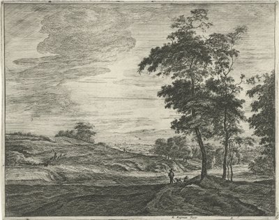 På kanten av Haagse Bos Faces in the Haagse Bos (serietitel) av Roelant Roghman
