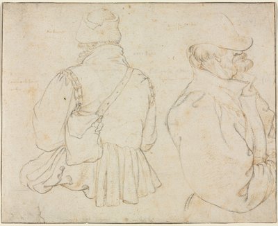Två böhmiska bönder i halvlängd, ca. 1605-1610. av Roelant Savery