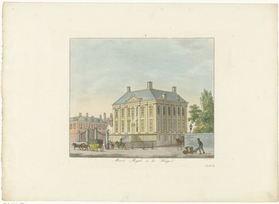 Mauritshuis te Den Haag Kungliga museet i Haag (titel på föremål) av Roelof van der Meulen