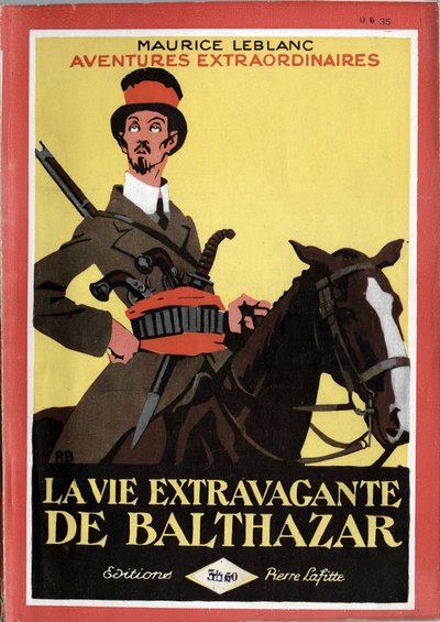 Omslag till "La vie extravagante de Balthazar av Roger Broders