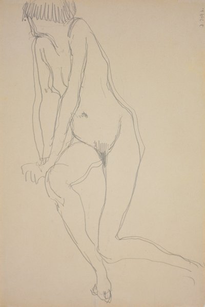 Nina Hamnett, ca 1917 av Roger Eliot Fry