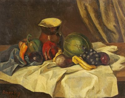 Stilleben - Frukt med kanna av Roger Eliot Fry