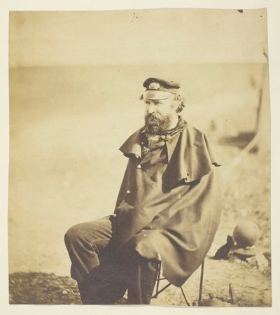 Archibald Gordon (1812-1886), överläkare på Krim; fotograferad på Krim av Roger Fenton