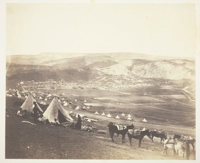 Kavalleriläger, Balaklava av Roger Fenton
