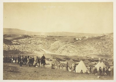 Läger för hästartilleri av Roger Fenton