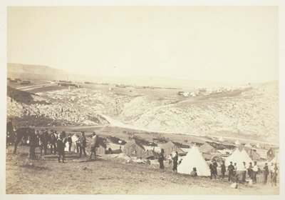 Lägret för hästartilleriet, 1855. av Roger Fenton