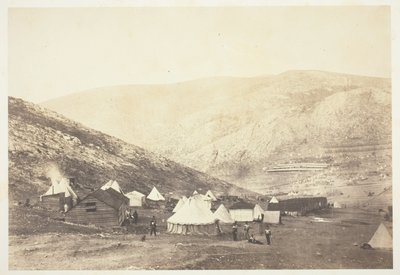 Läger av 71:a regementet av Roger Fenton