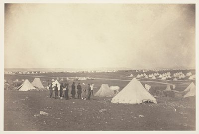 General Bosquets kvarter med utsikt mot Mackenzie Farm av Roger Fenton