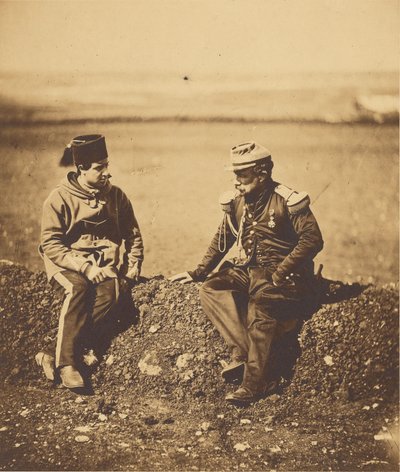 General Cisse  stabsofficer. av Roger Fenton