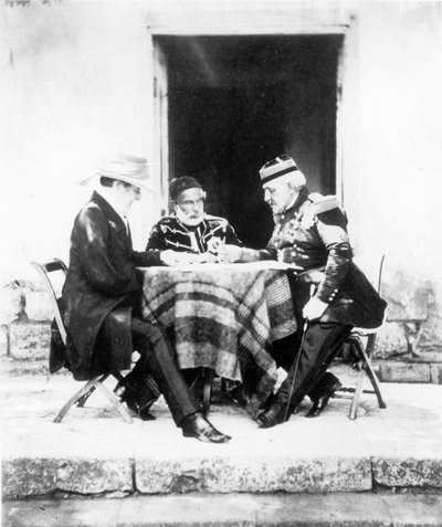 Lord Raglan, Omar Pasha och general Pelissier, Krim av Roger Fenton
