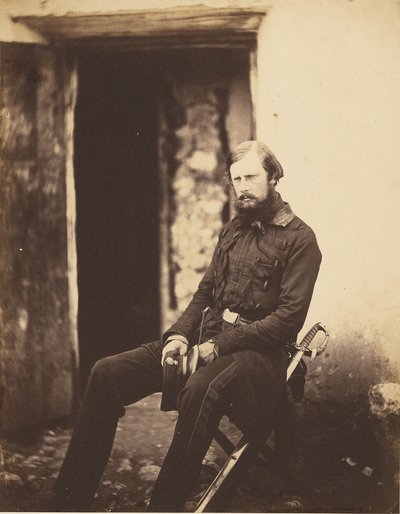 Överstelöjtnant prins Edward av Sachsen-Weimar. av Roger Fenton